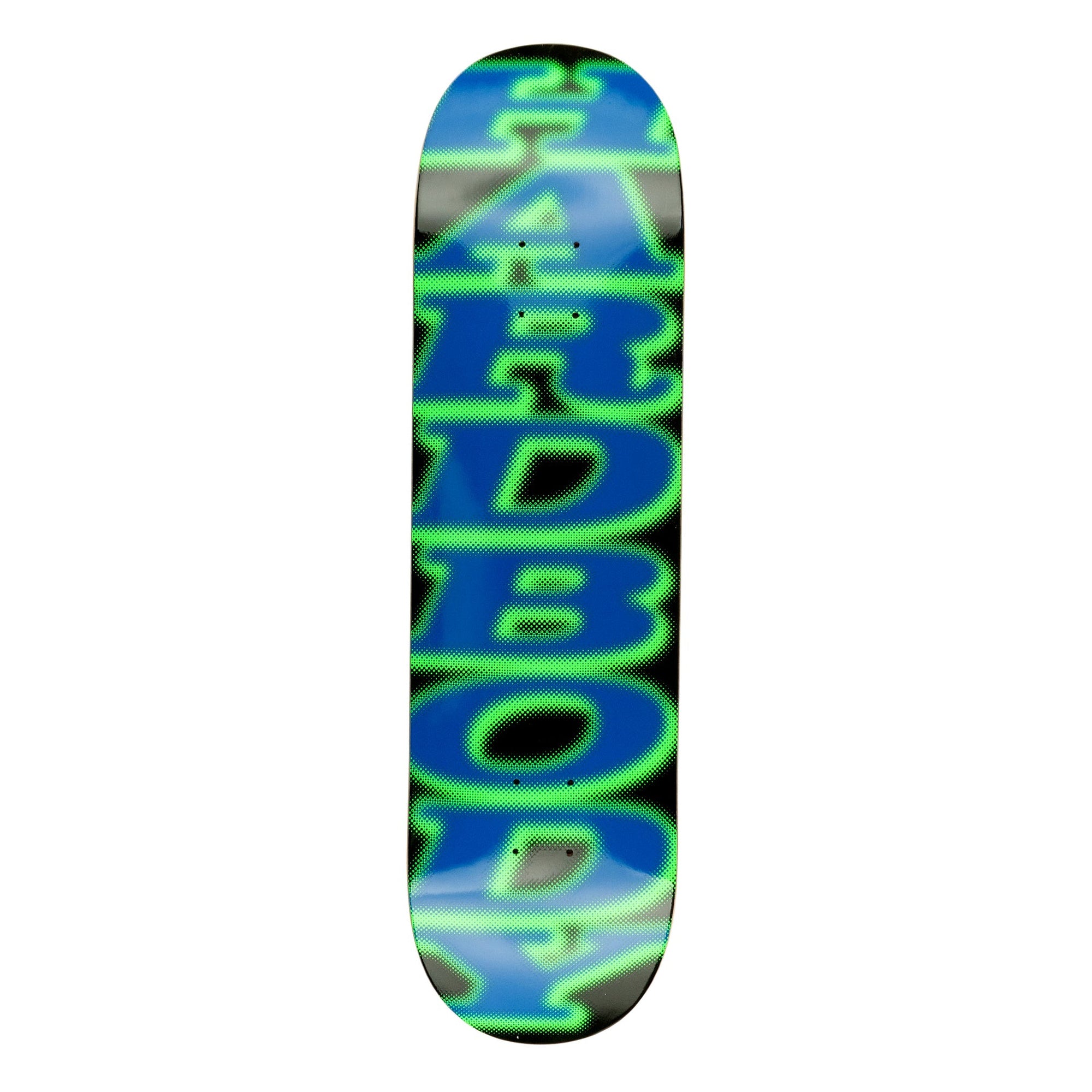 Hardbody Stacked Spot Logo 8.25" x 32" Skateboard Deck