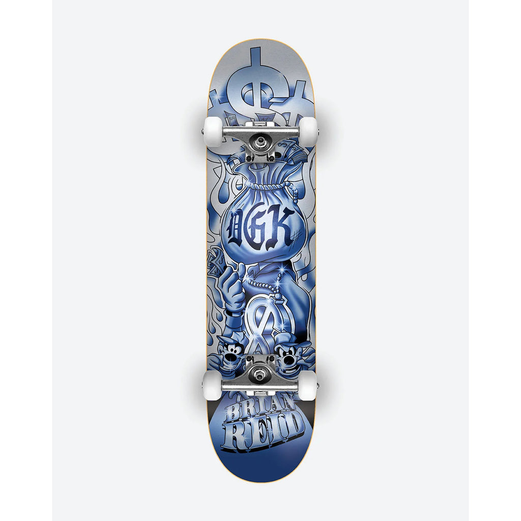 DGK Money Bag Reid 8.38" Complete Skateboard Deck