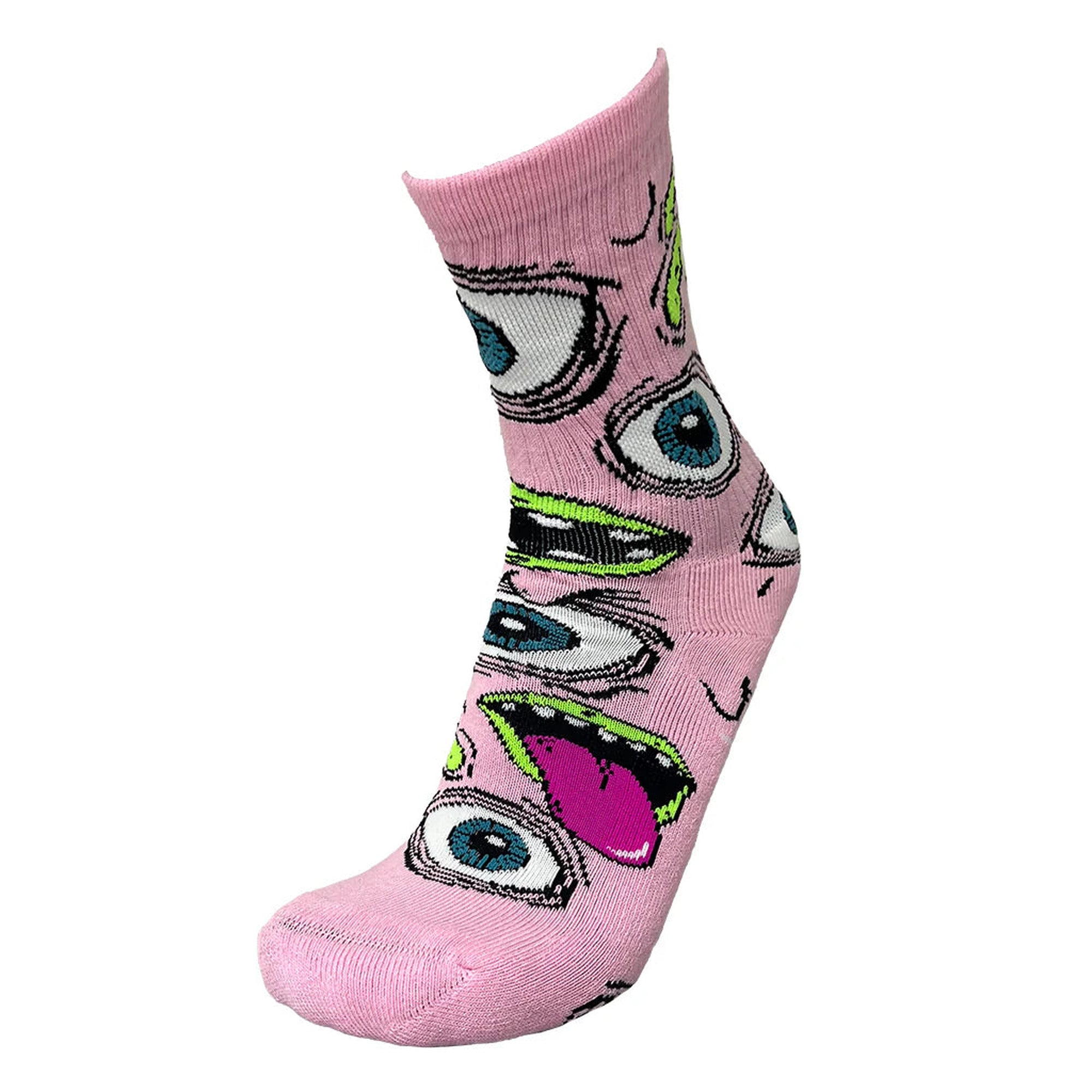 Heroin Mutant Pink Socks