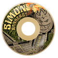 Spitfire F4 (Formula Four) 93A Radial Full Templo Wheels 58mm Skateboard Wheels
