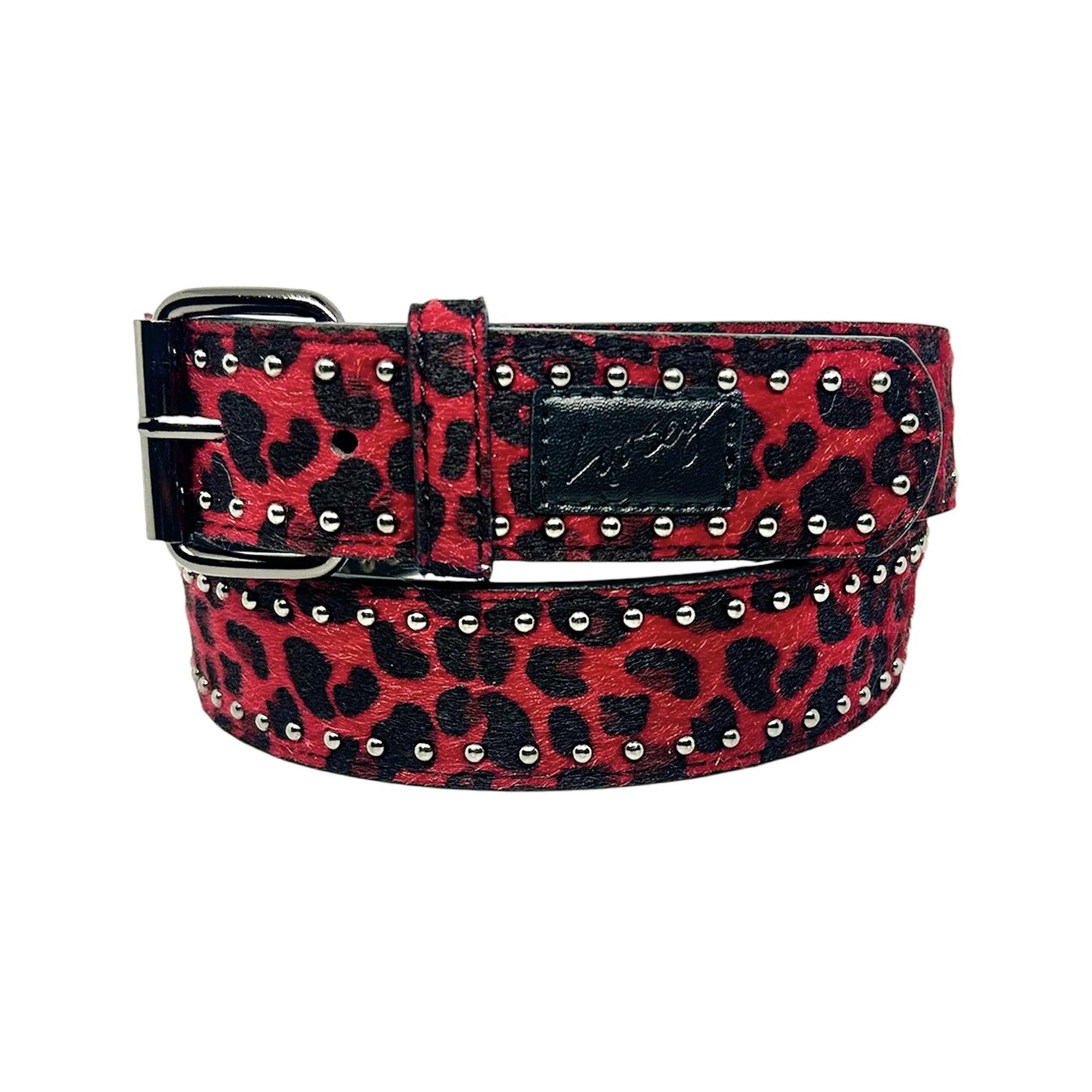 Loosey Cheetah Rivet Belt