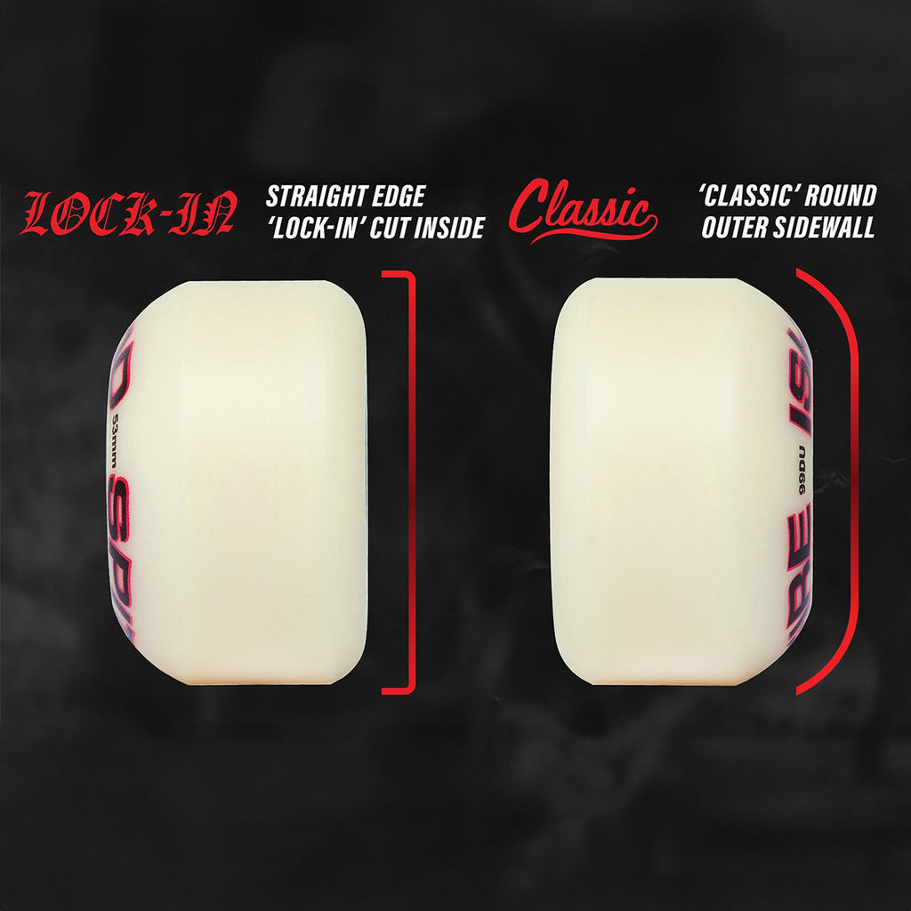 Spitfire F4 (Formula Four) 99D Ishod Lock-In Classic 53mm Skateboard Wheels