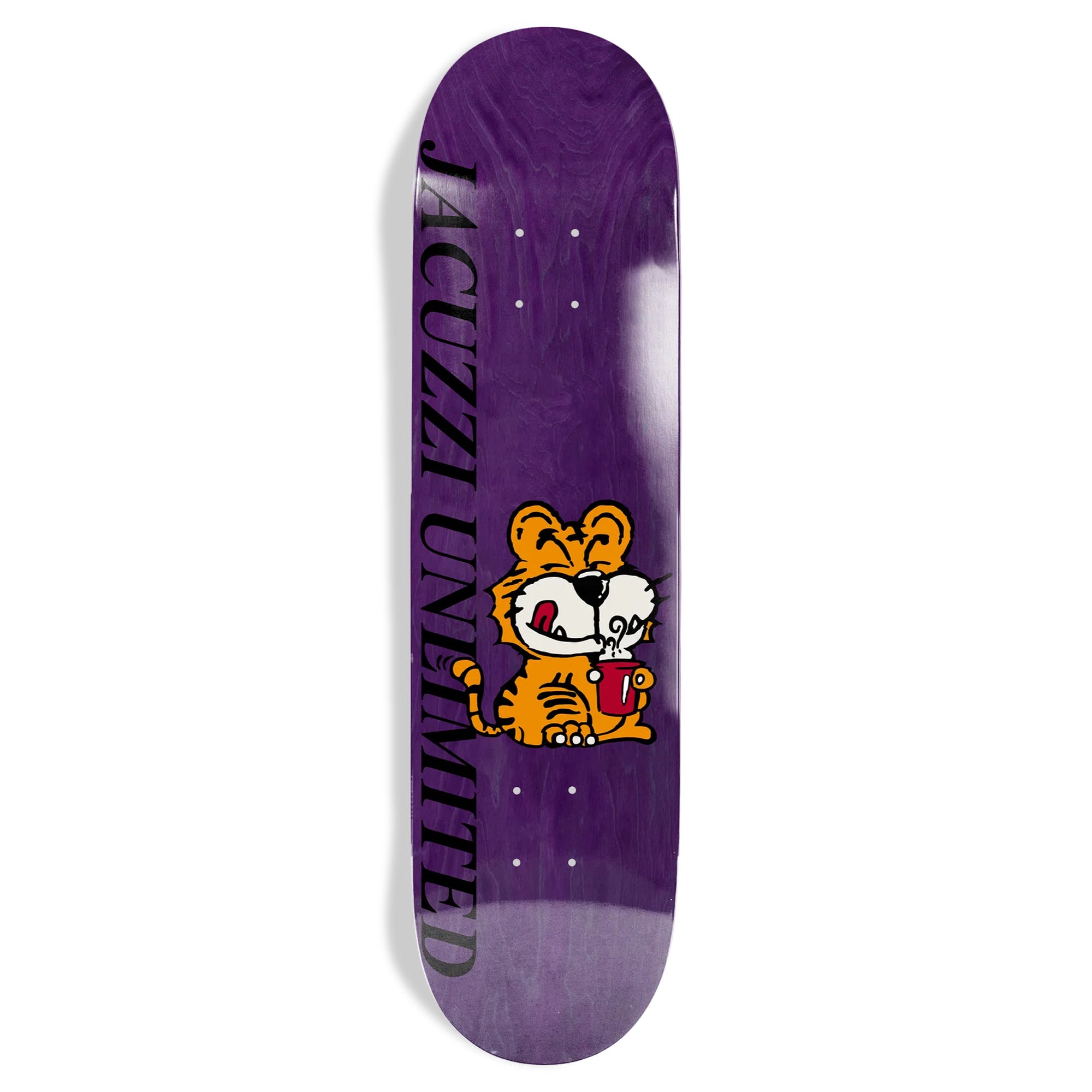 Jacuzzi Pur Deck 8.25" x 32" Purple Skateboard Deck
