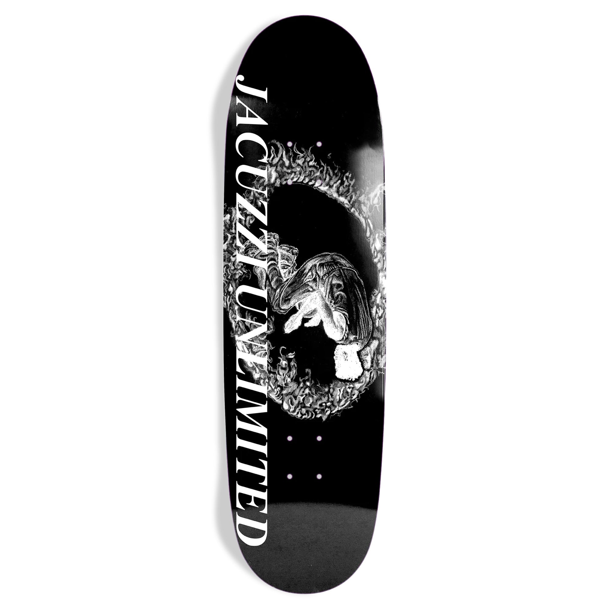 Jacuzzi Tony Latham Ring Of Fire EX7 9.125" x 32.3" Black Skateboard Deck