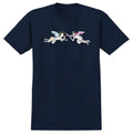 Krooked Angles True Navy Multi Color T-Shirt