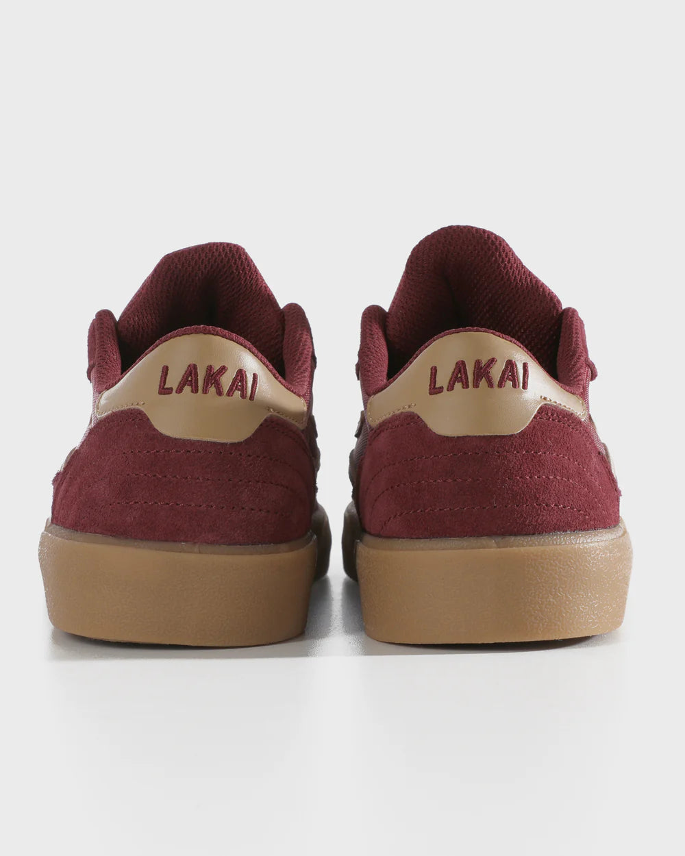 Lakai Cambridge Burgundy Suede Skateboard Shoe