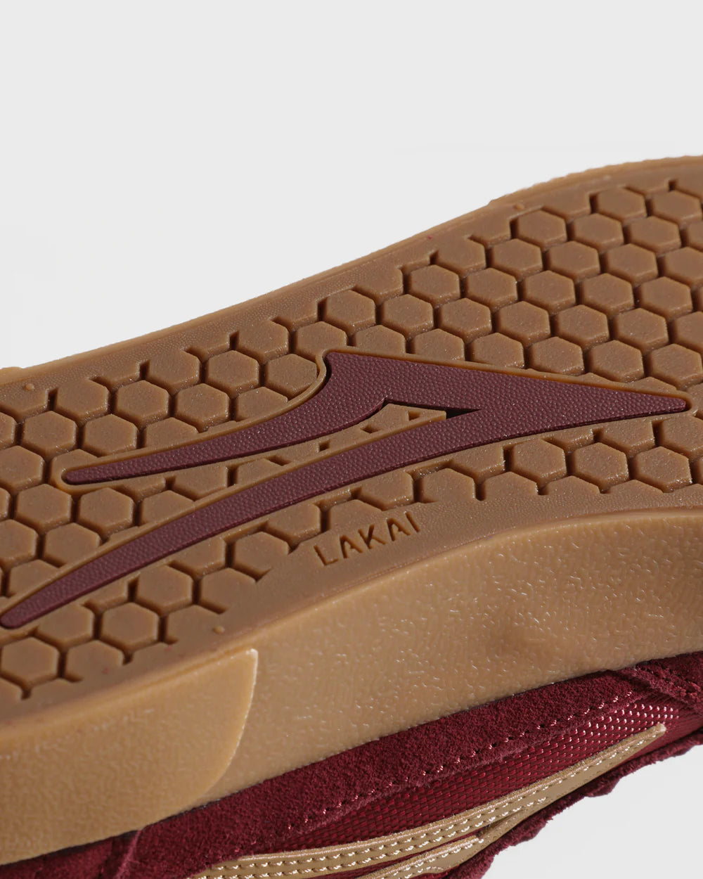 Lakai Cambridge Burgundy Suede Skateboard Shoe