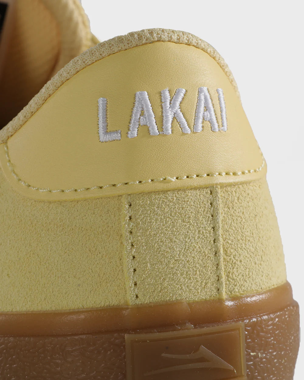Lakai Newport Light Yellow Skateboard Shoe