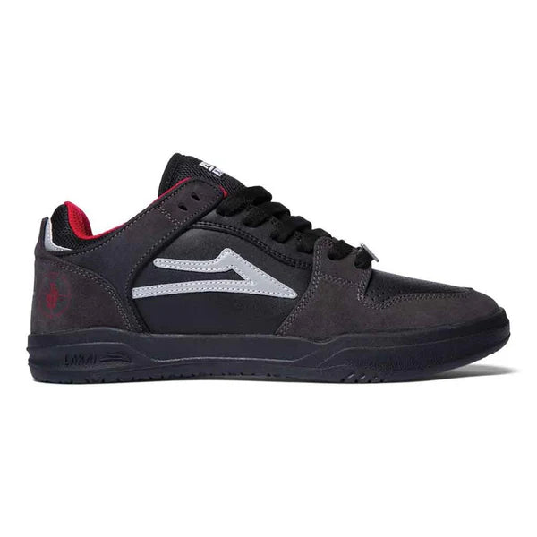 Lakai X Public Enemy Telford Low Black/Charcoal Skateboard Shoe