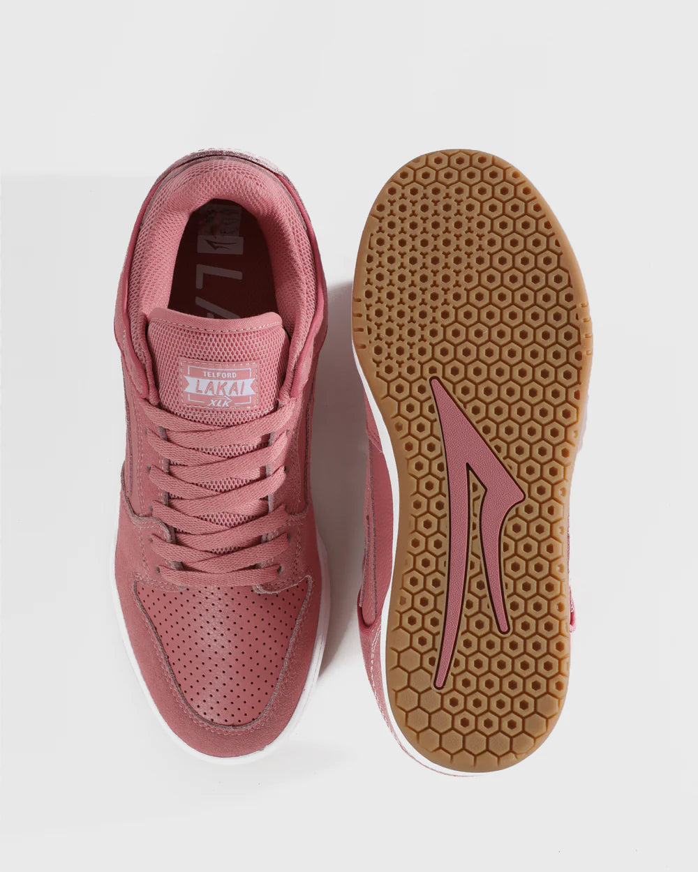 Lakai Telford Rose Suede Skateboard Shoe