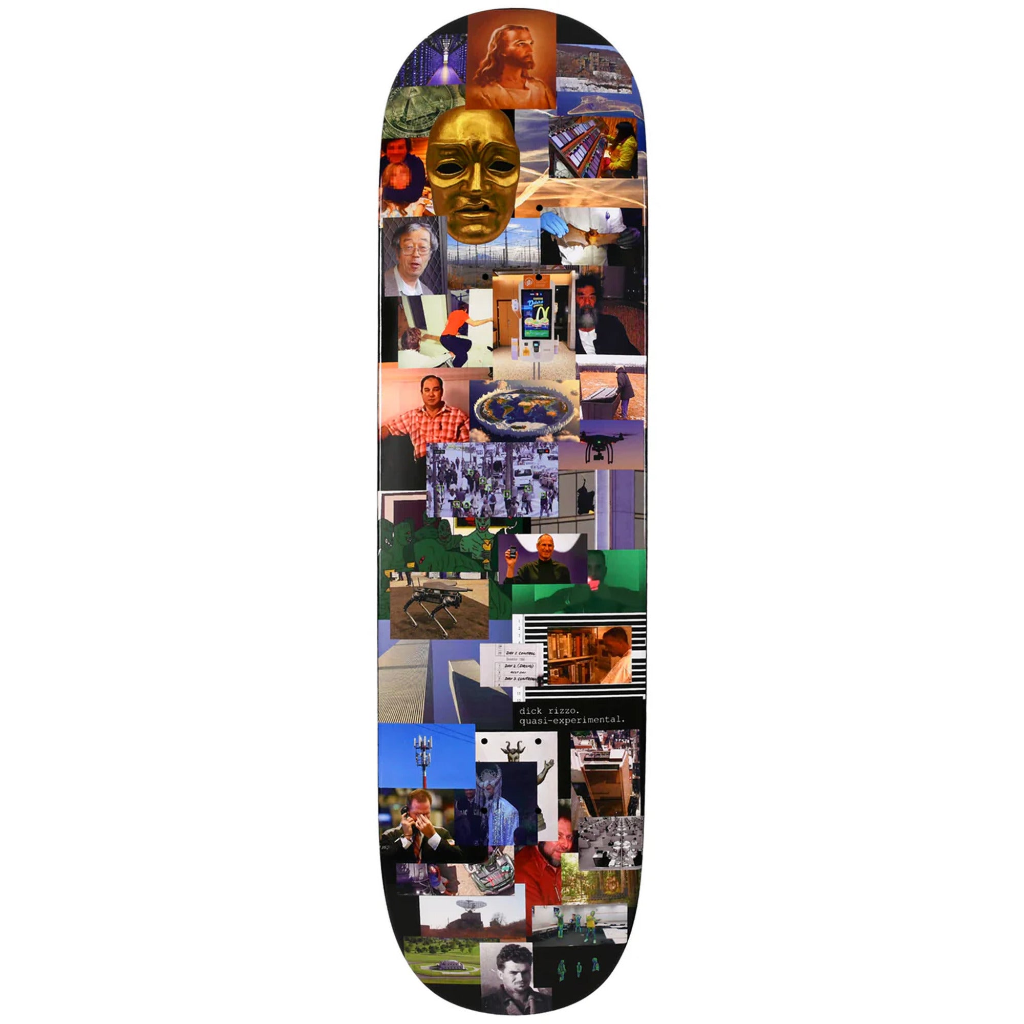 Quasi Dick Rizzo 'Psyop' 8.25" x 31.75" Q42 Shape Skateboard Deck