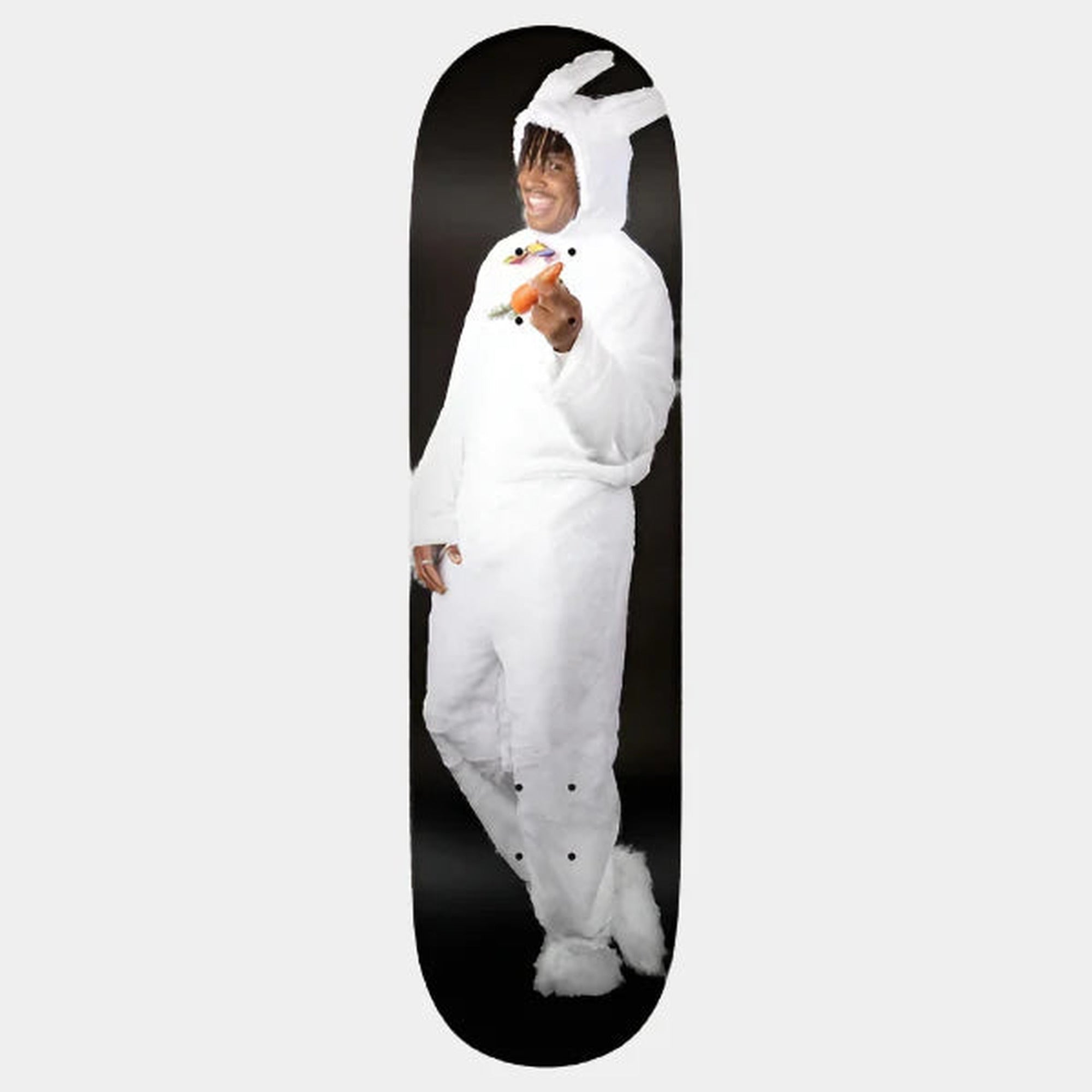 Real Ishod Wair Pro Bunny Twin Tail 8.5" x 32.2" Black Skateboard Deck