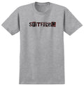 Spitfire Ransom Athletic Grey Black Red T-Shirt