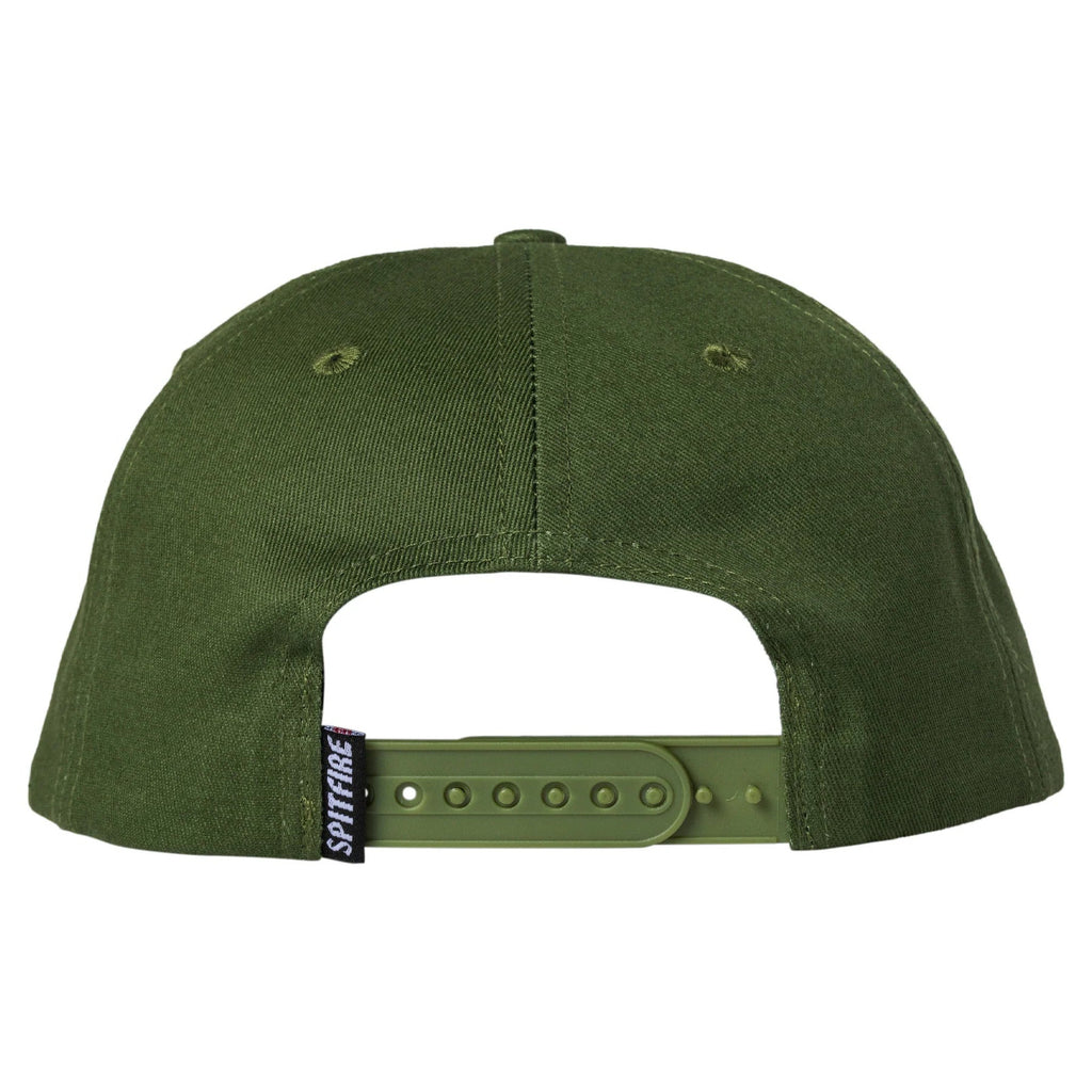 Spitfire Old E Barbed Snapback Military Green Hat