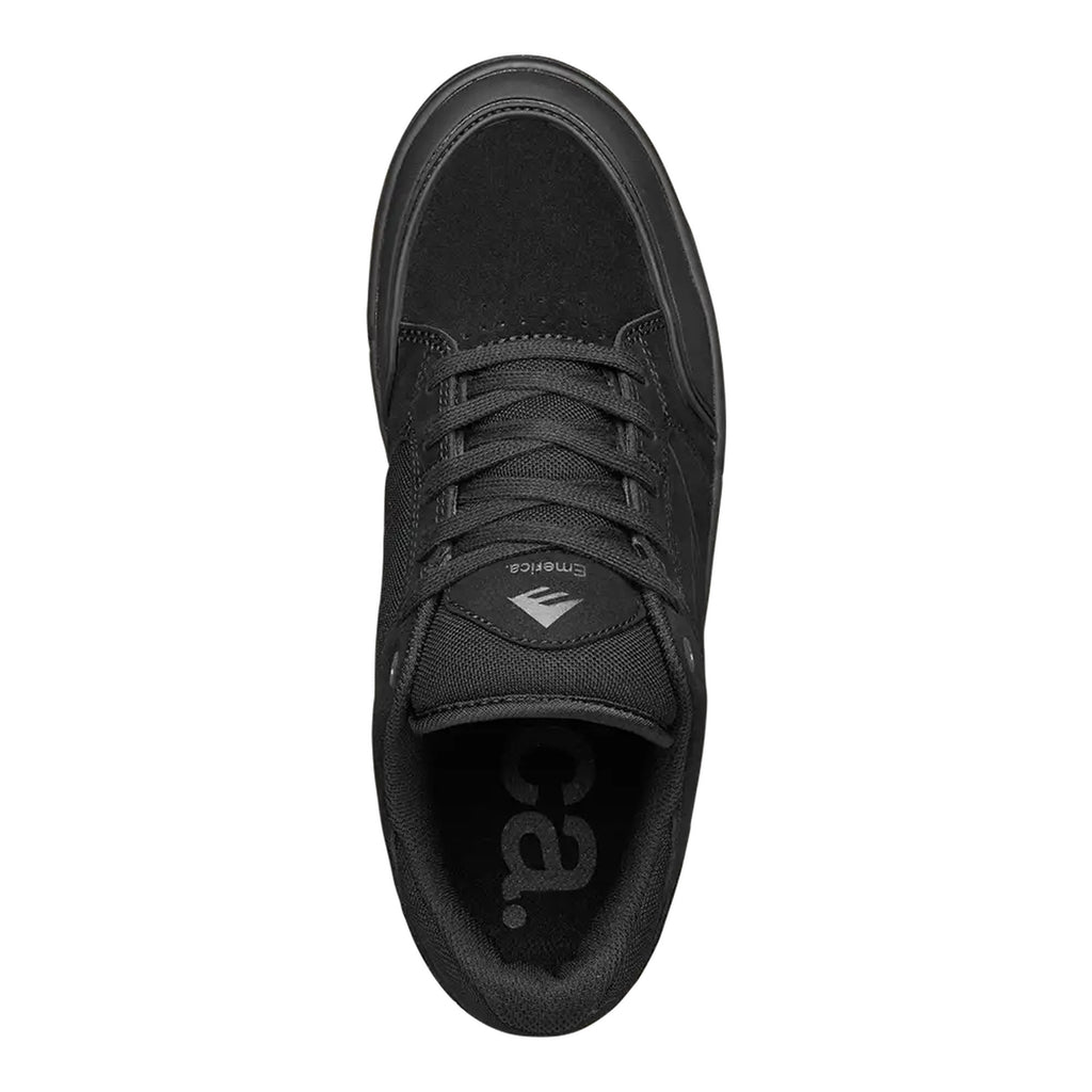 Emerica Heritic Black/Black Skateboard Shoe