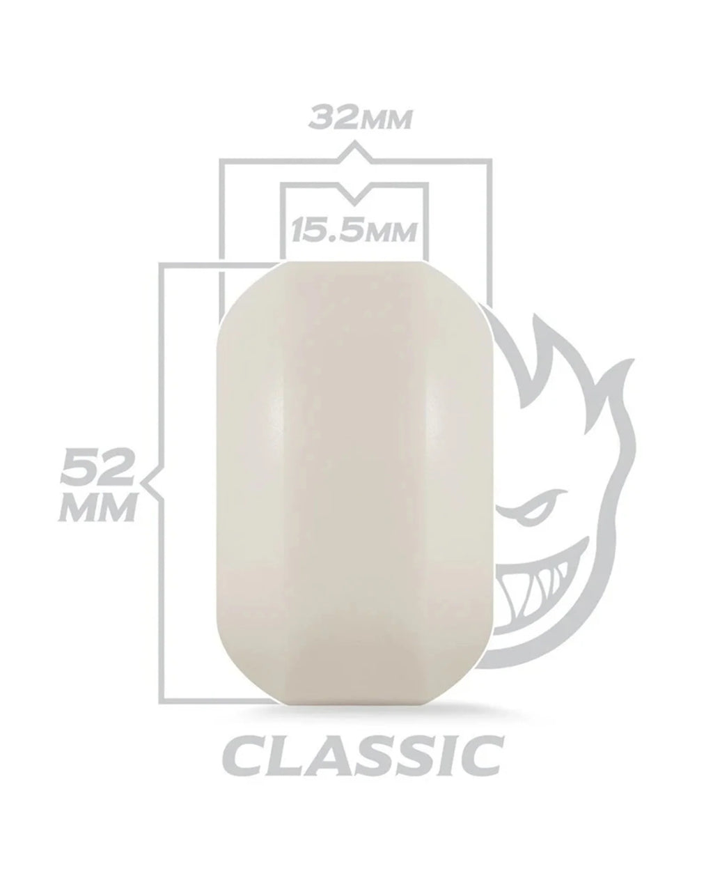 Spitfire F4 (Formula Four) 99A OG Classic Natural Skateboard Wheels