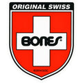 Bones Swiss Bearing Shield 3 7/8" x 3 1/4" Sticker