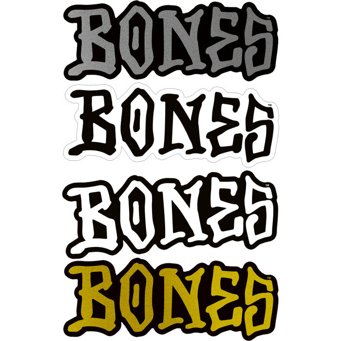 Bones Wheels Stik Bones 3" Sticker