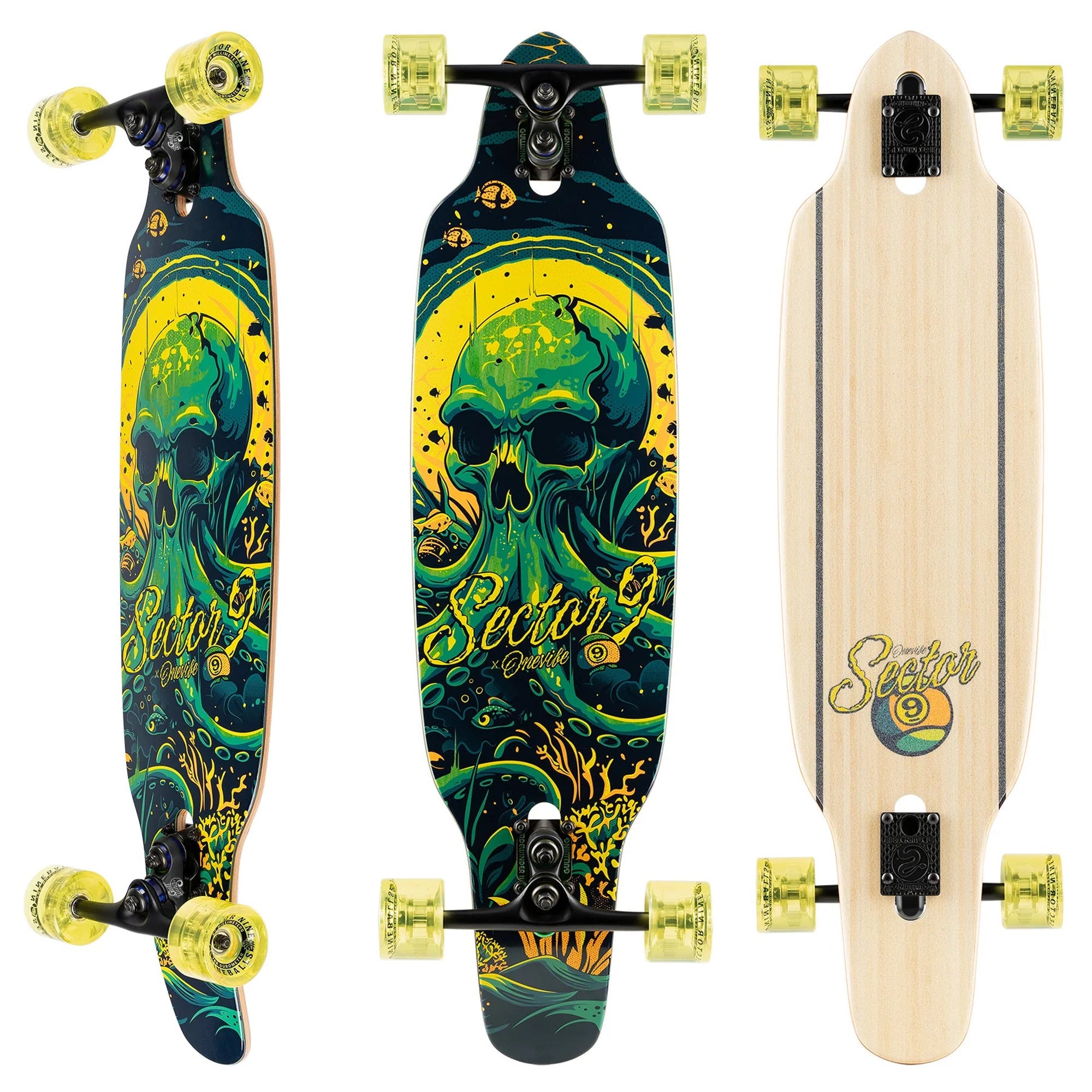 Sector 9 Striker Depths 9.5" x 36.5" Complete Cruiser