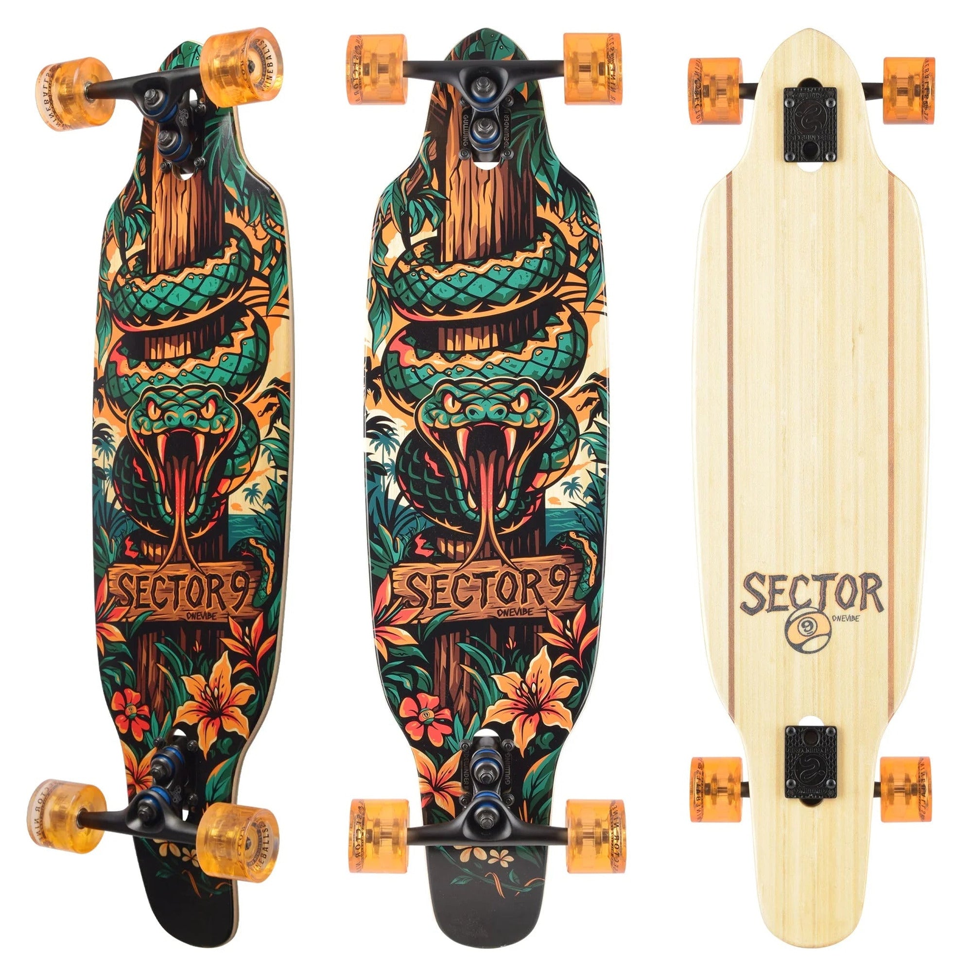 Sector 9 Striker Viper 9.5" x 36.5" Complete Cruiser