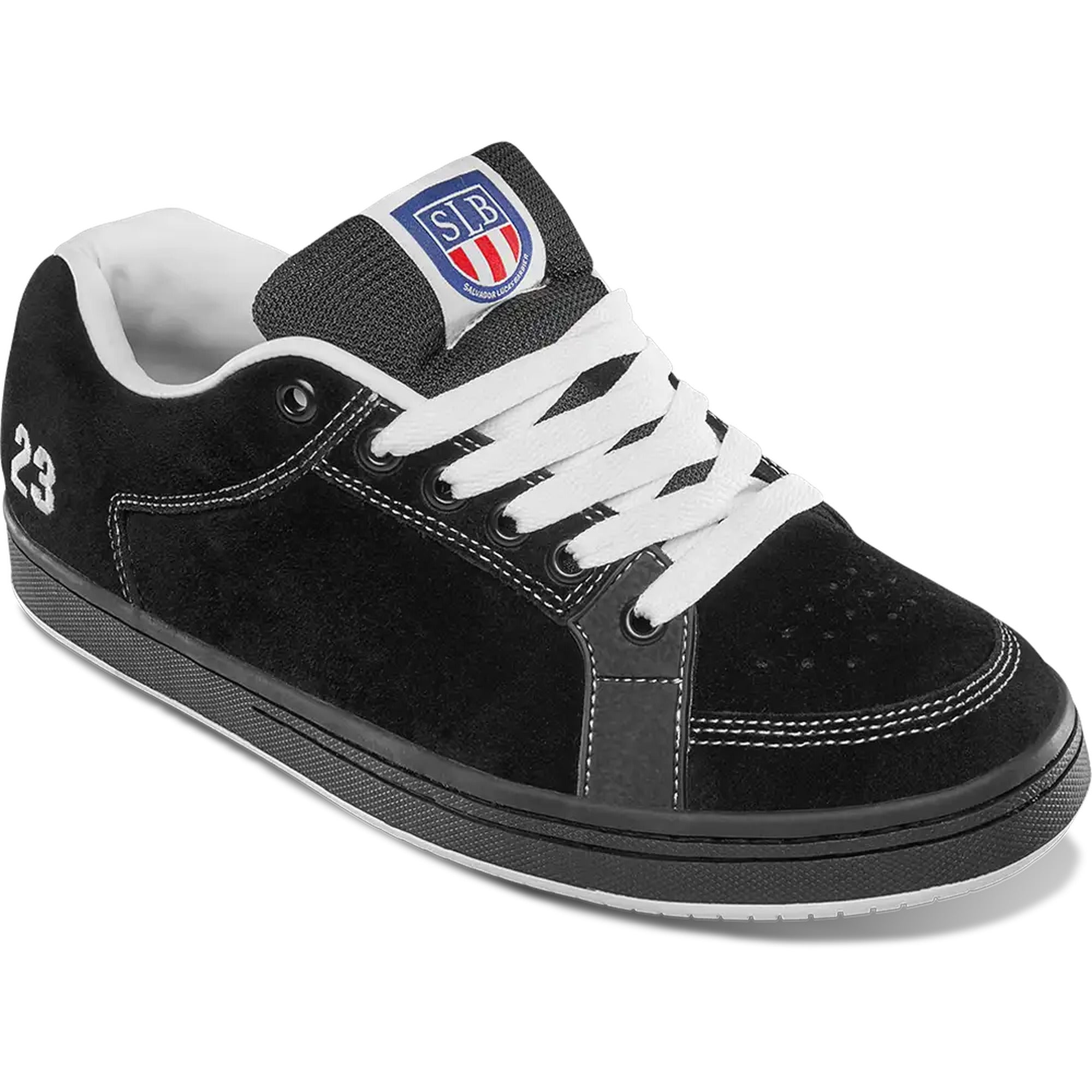 Etnies Sal 23 Black/White Skateboard Shoe