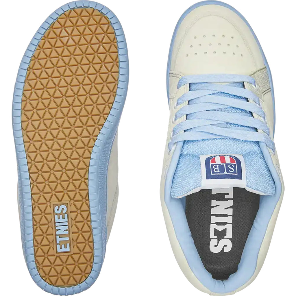 Etnies Sal 23 White/Blue Skateboard Shoe