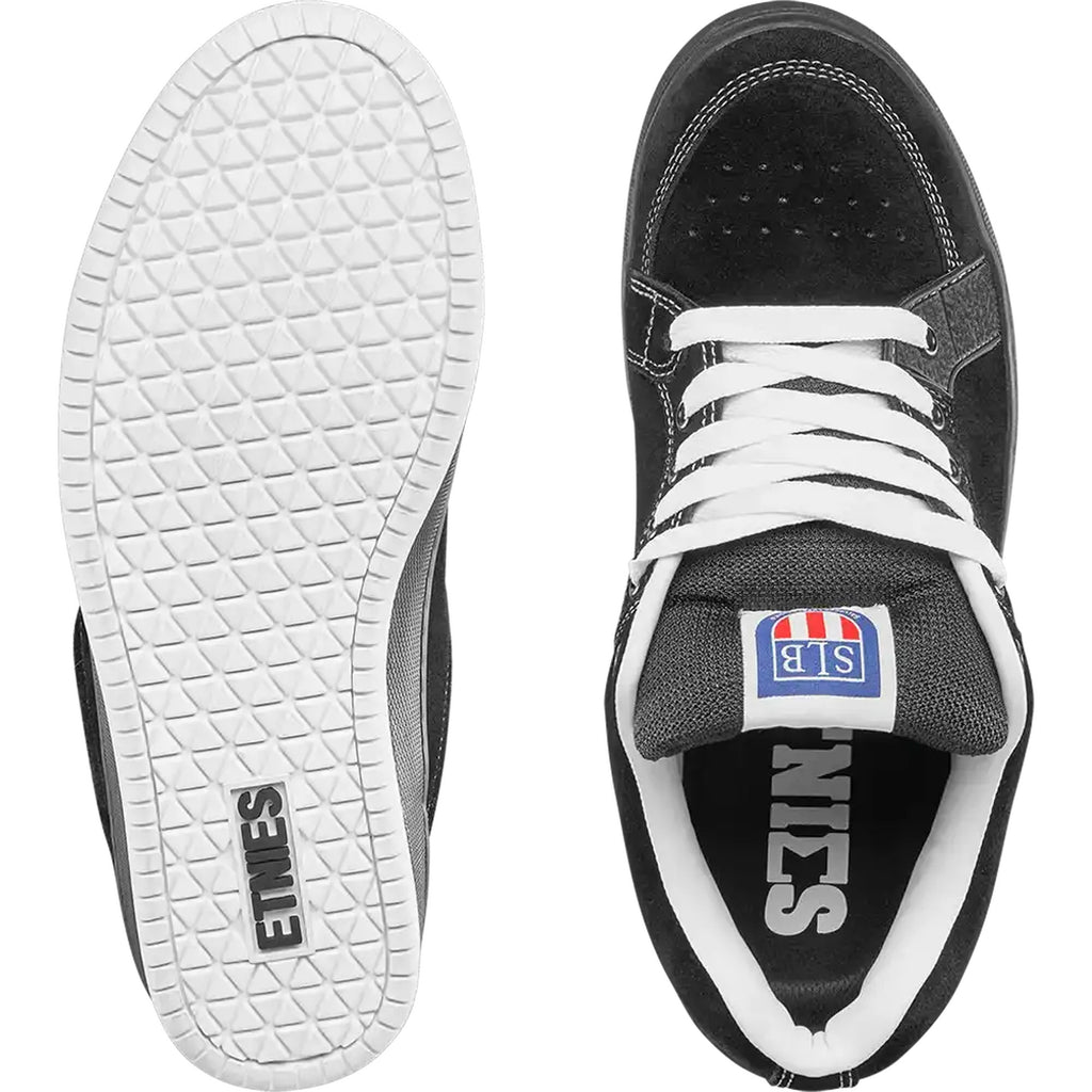 Etnies Sal 23 Black/White Skateboard Shoe