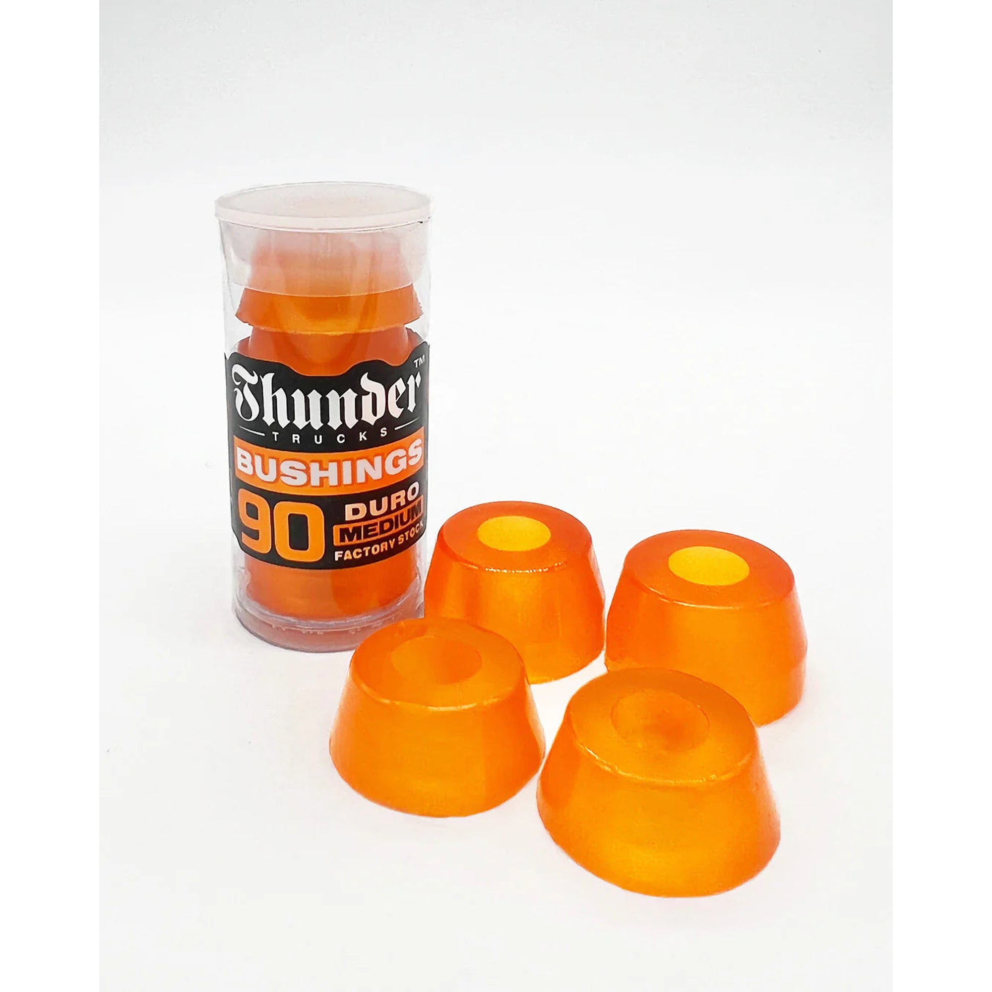 Thunder Premium Clear Orange 90D Medium Bushings