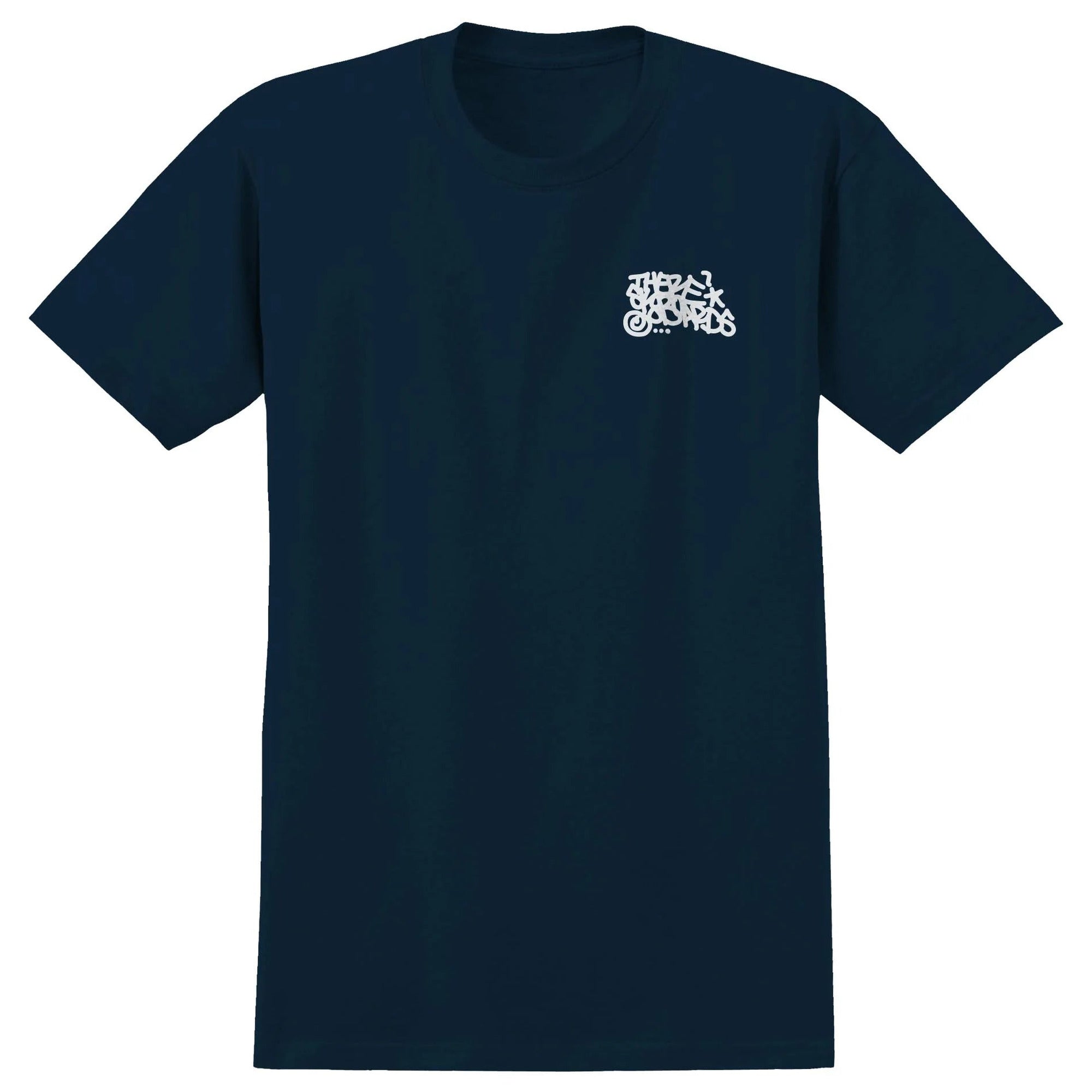 There Skateboards Life Toy Navy White Tee