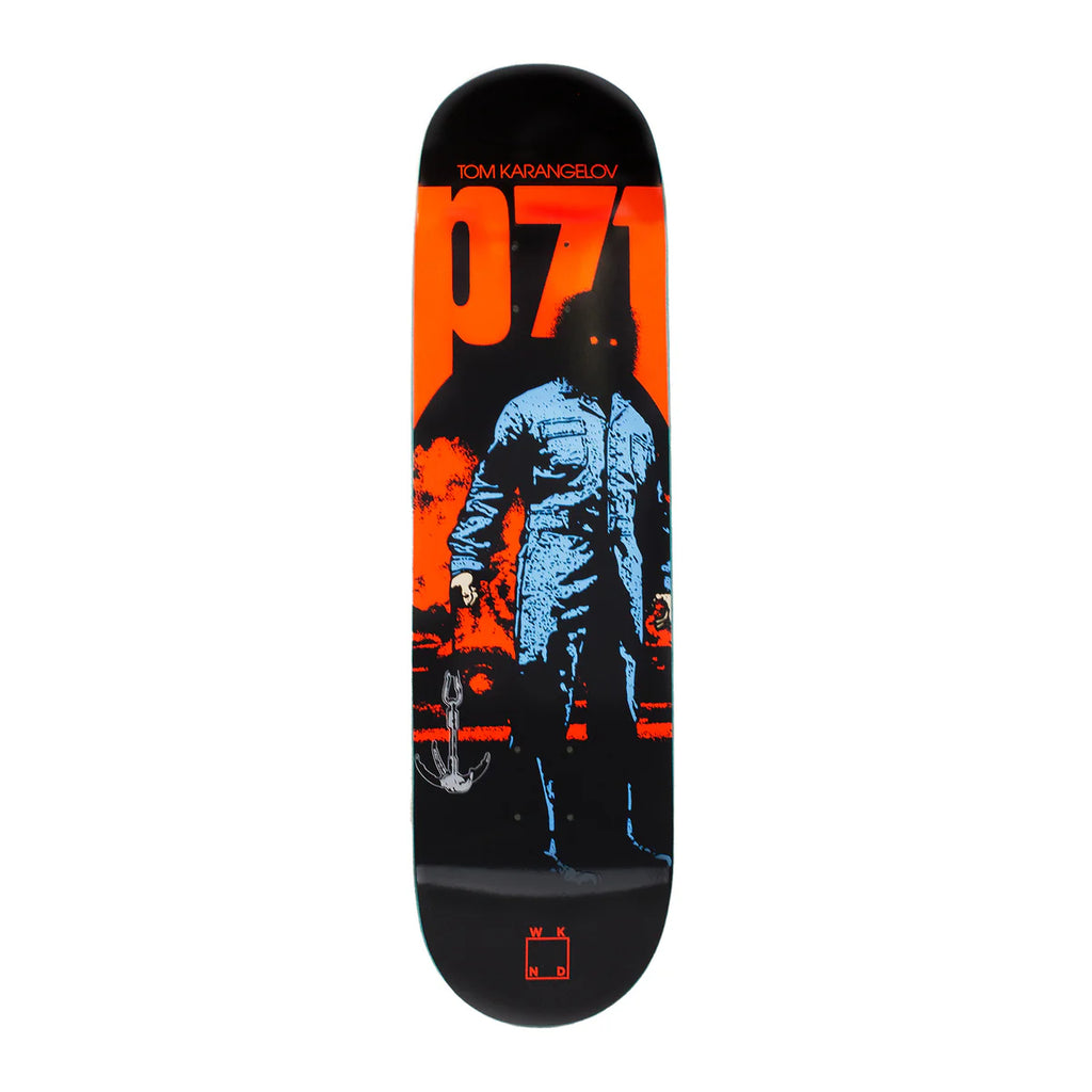 WKND P71 Tom Karangelov 8.25" x 31.25" Black Skateboard Deck