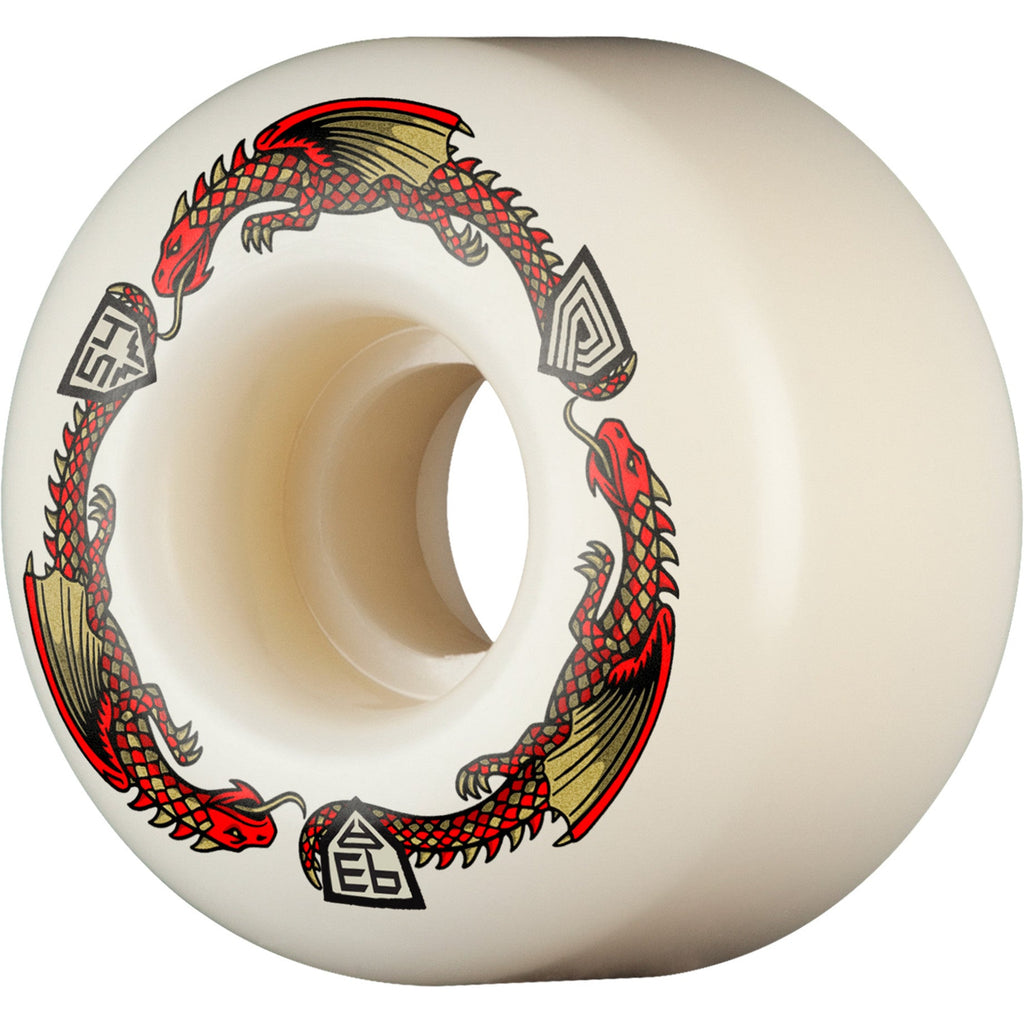 Powell Peralta Dragons 93A V6 Symmetrical Shape Medium 54mm x 34mm Skateboard Wheels