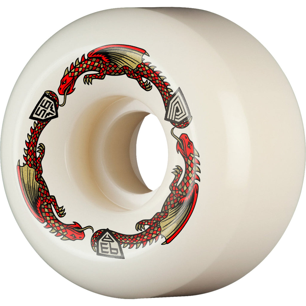 Powell Peralta Dragons 93A V6 Symmetrical Shape Medium 56mm x 36mm Skateboard Wheels