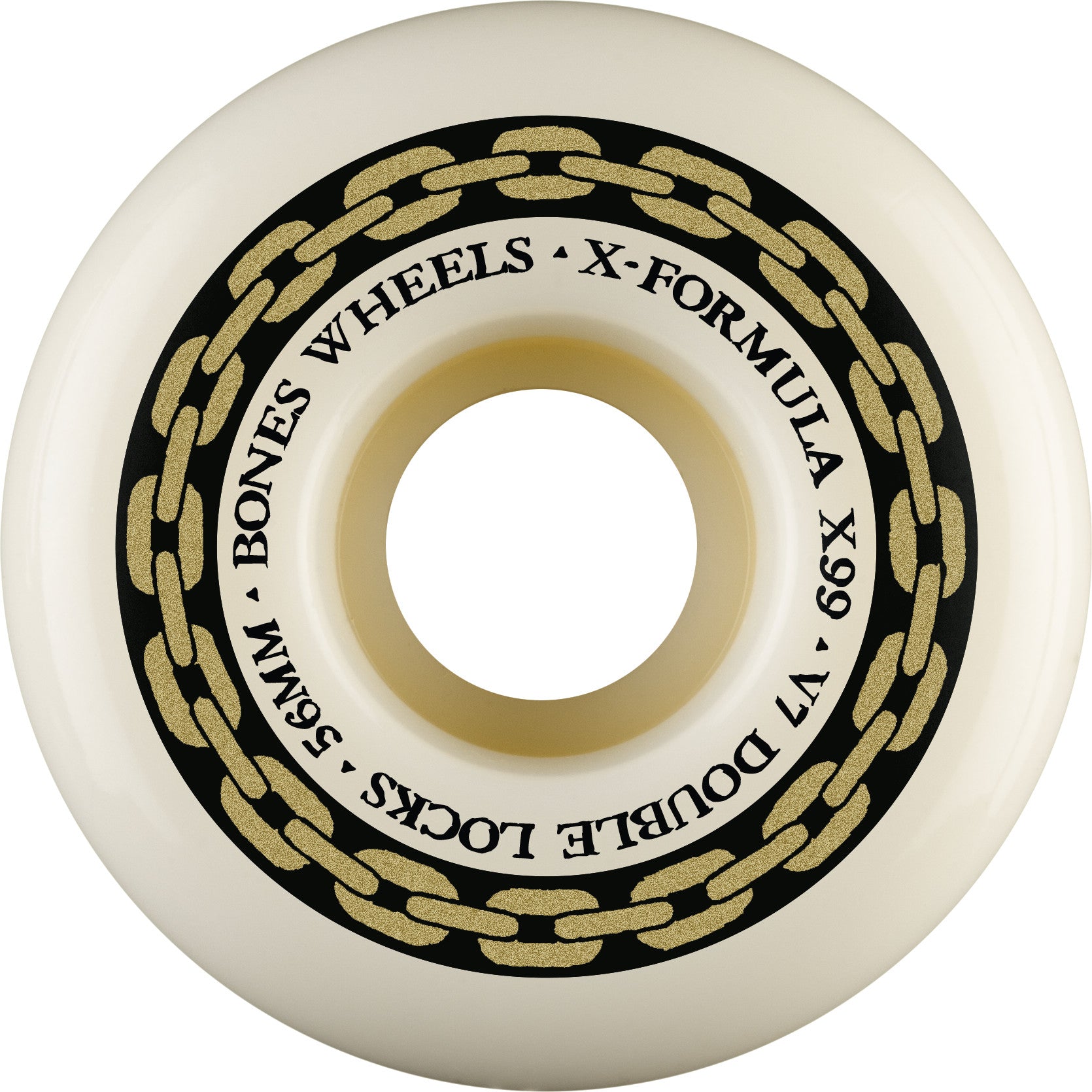 Bones X-Formula X7 Double Locks 56mm 99a Skateboard Wheels