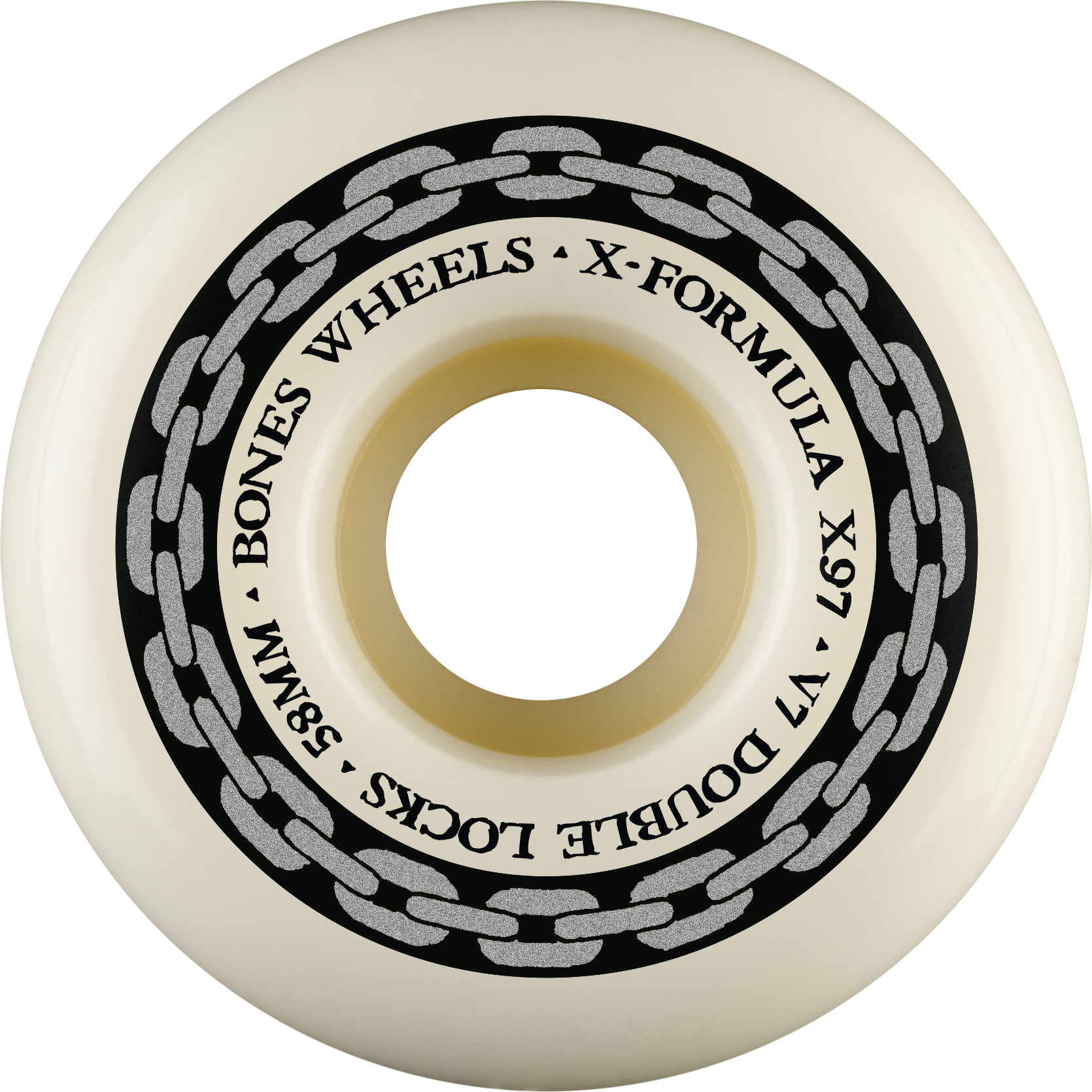 Bones X-Formula X7 Double Locks 58mm 97a Skateboard Wheels