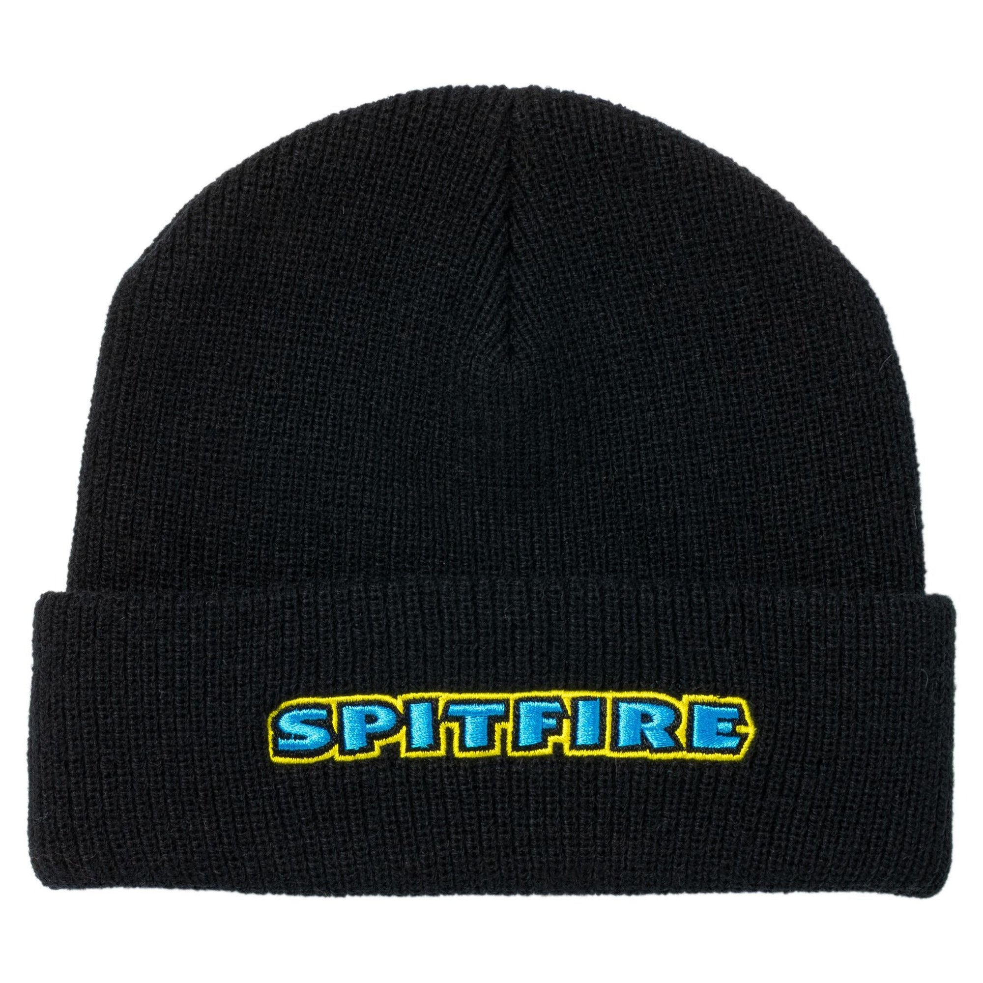 Spitfire Bighead Mushroom Black Beanie