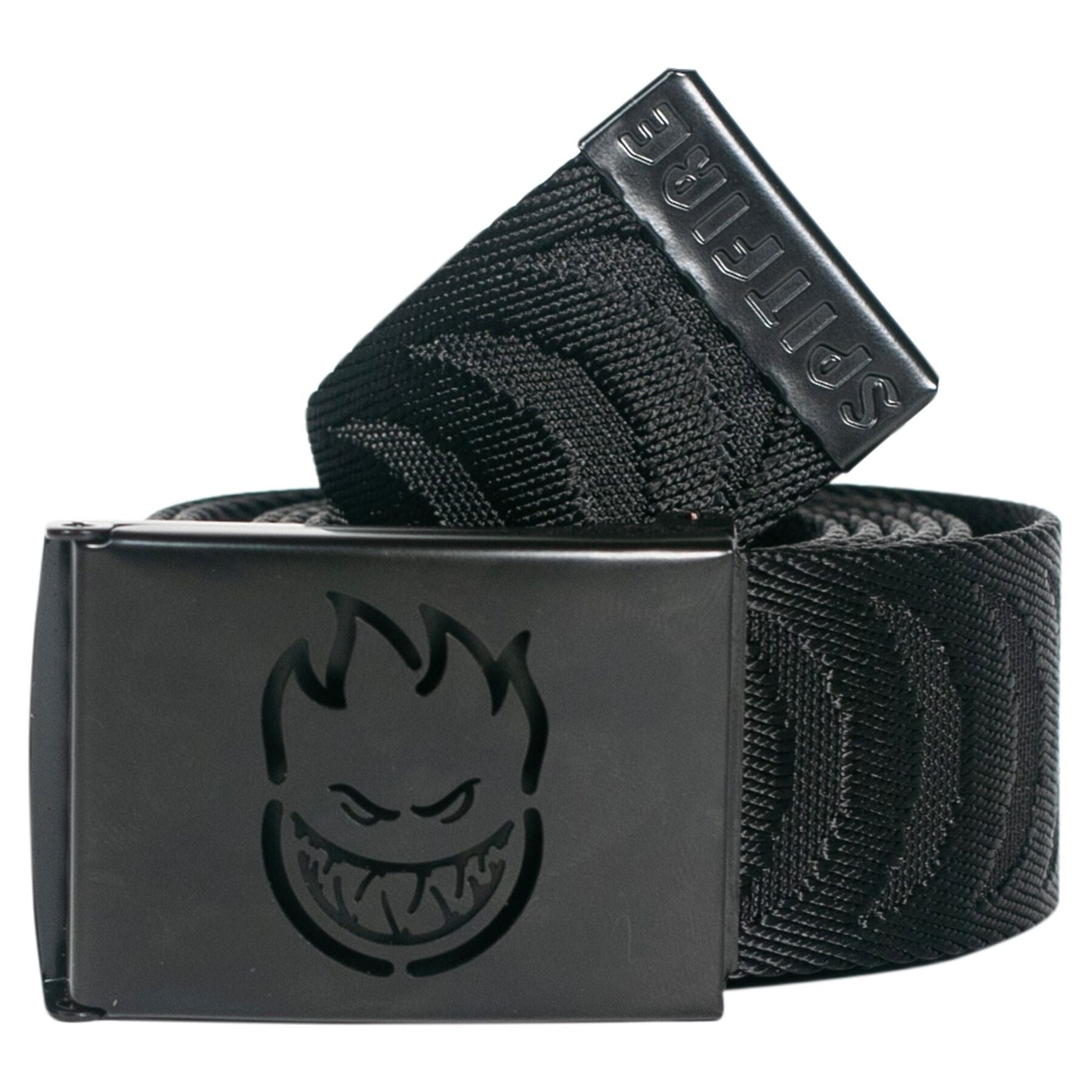 Spitfire Bighead Cutout Jacquard Black Belt