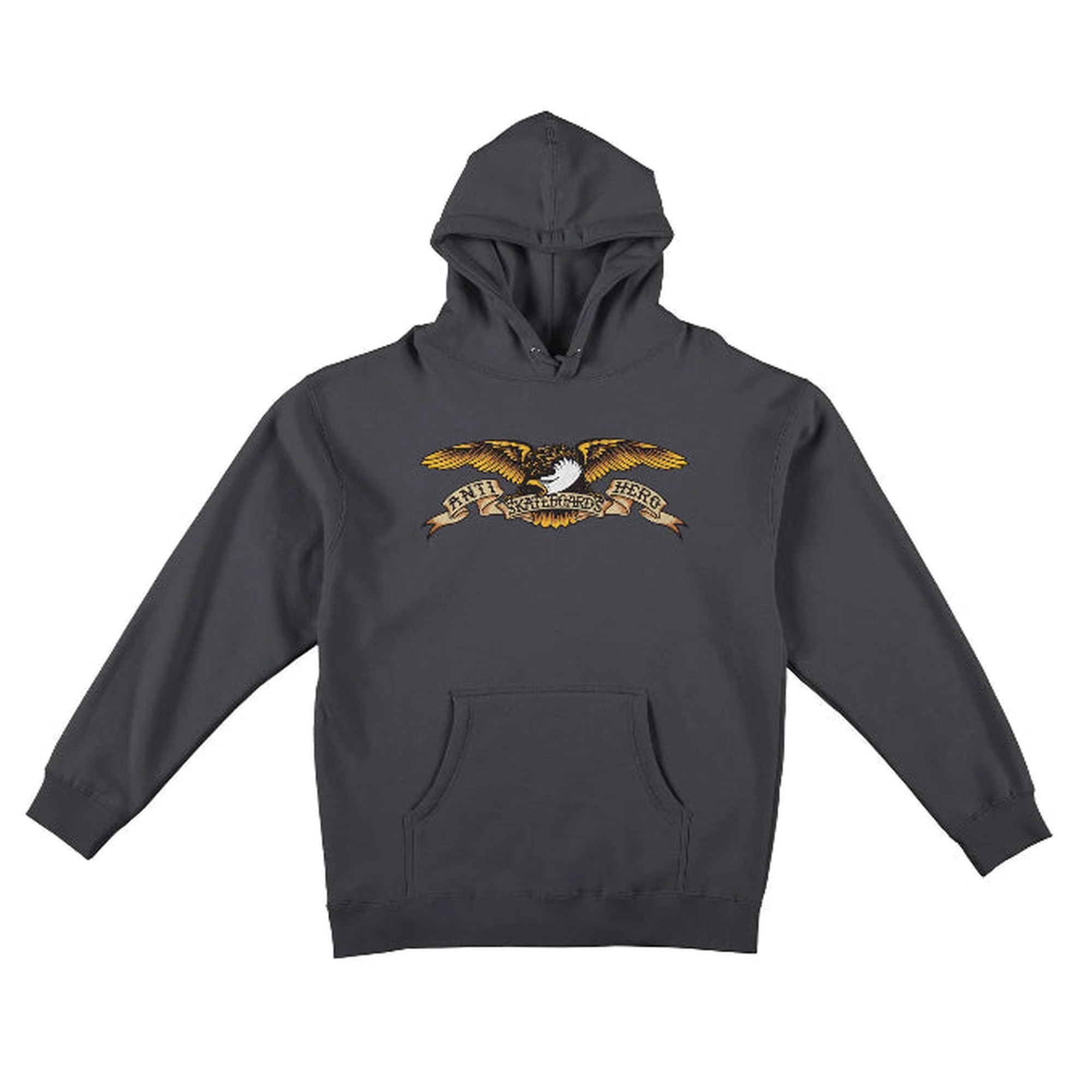 Antihero Eagle Charcoal (Solid) w/ Black Multi Print Hoodie