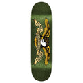 Antihero Easy Rider Classic Eagle 8.38" x 32.25" Green Glitter Skateboard Deck