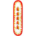 Baker Casper Flame Blanca 8.125" x 31.75" White Skateboard Deck