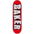 Baker Logo 8.25" x 31.875" Red Complete Shop Built Skateboard Deck