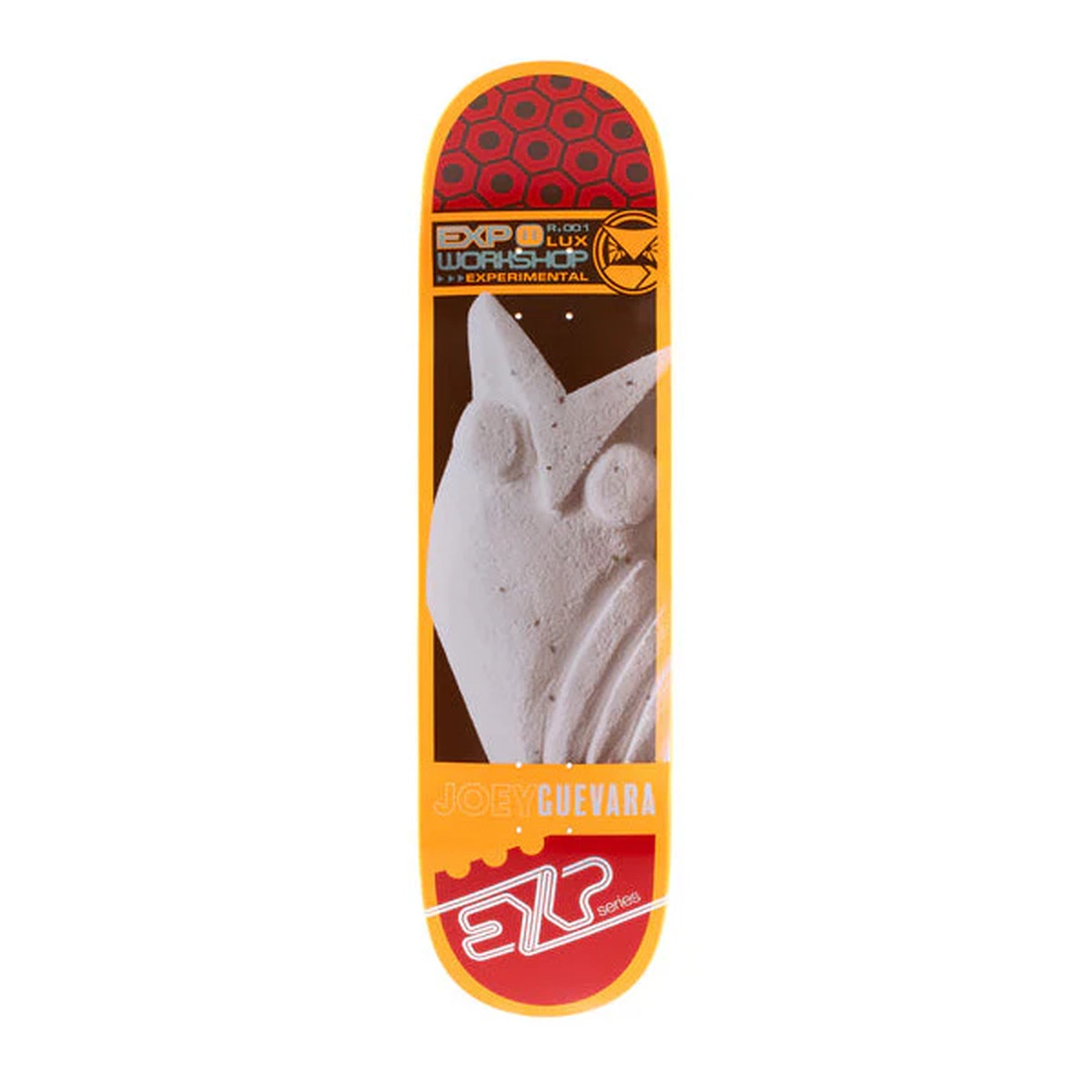 Alien Workshop Guevara 'EXP Series' 8.75” x 32.25" Orange Skateboard Deck