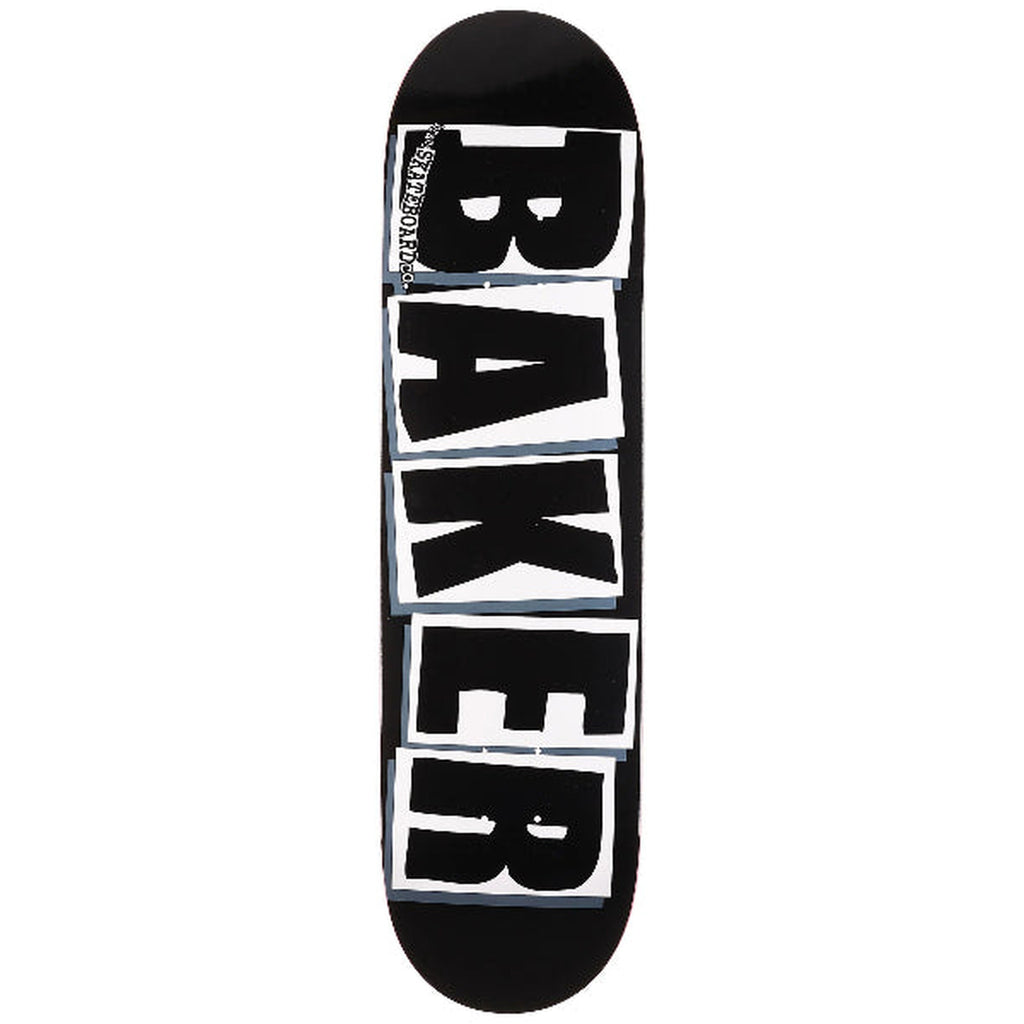 Baker 8.475" x 31.875" Black Complete Shop Build Skateboard Deck