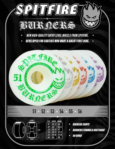 Spitfire 99DU Burner Skateboard Wheels