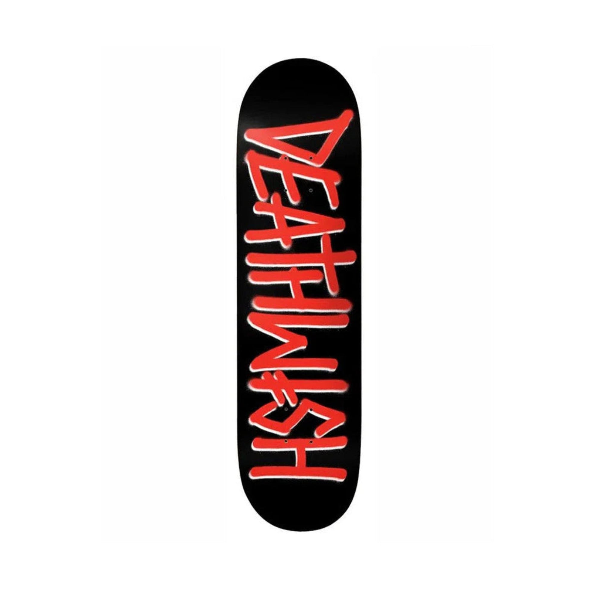 Deathwish Deathspray 8.25” x 31.5” Black Skateboard Deck