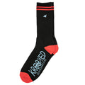 Krooked OG Bird Black Red Socks