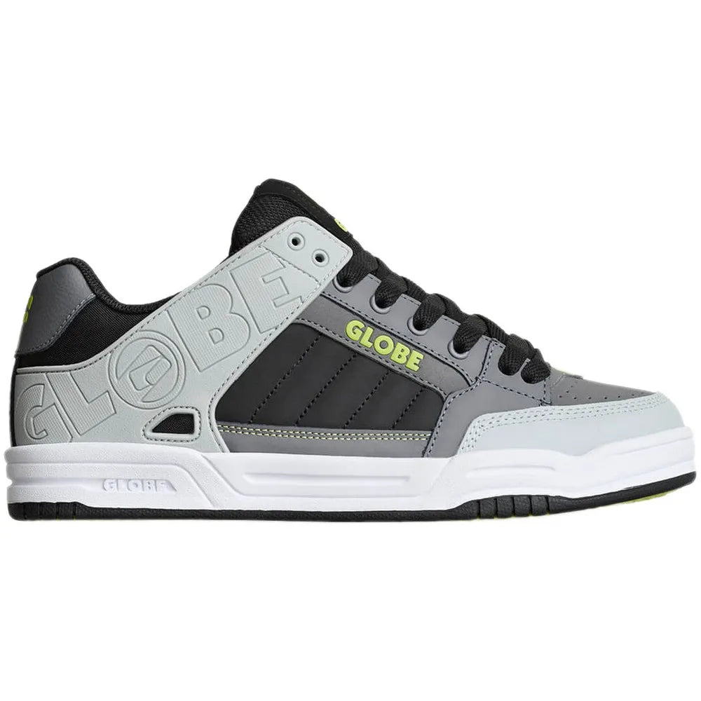 Globe Tilt Greyscale/Black Skateboard Shoe