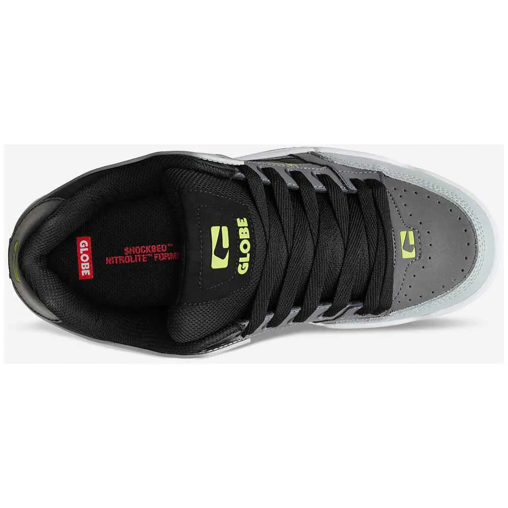 Globe Tilt Greyscale/Black Skateboard Shoe