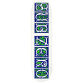 Heritage Sub Zero Vines 8.25" x 32" White EX7 Skateboard Deck