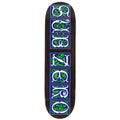 Heritage Sub Zero Vines 8.5" x 31.65" Black EX7 Skateboard Deck