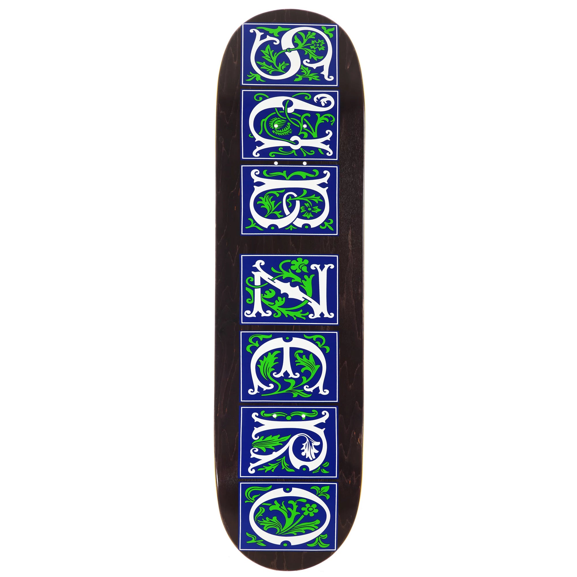Heritage Sub Zero Vines 8.5" x 31.65" Black EX7 Skateboard Deck
